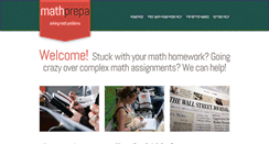 Desktop Screenshot of mathprepa.com